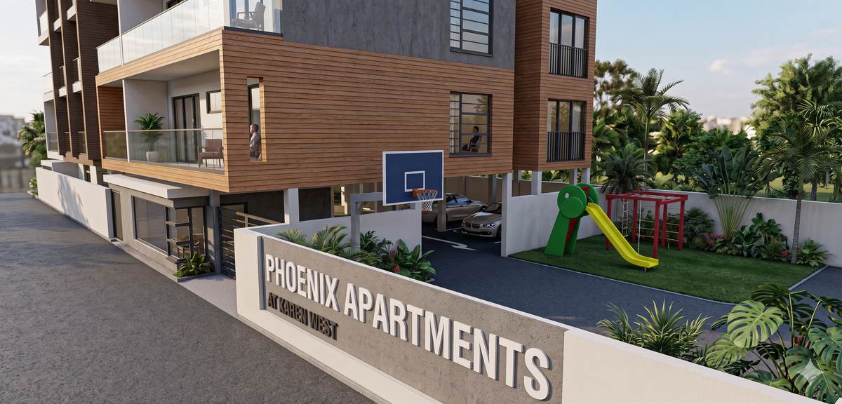 Phoenix Apartments children's play area and grounds